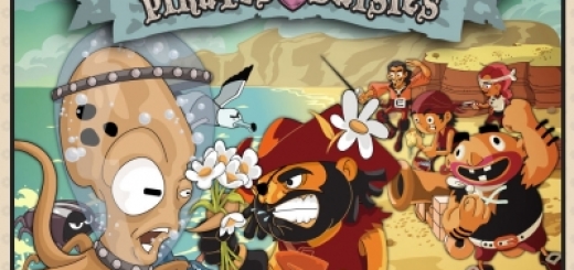 Pirates love Daisies, Clon del popular Plants vs Zombies desarrollado en HTML5
