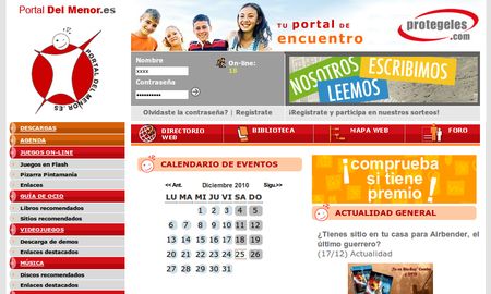 Portal del Menor: Juegos, actividades y contenidos educativos para niños