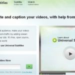 Universal Subtitles, Aplicacion web gratuita para subtitular videos online