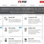 I Love PDF: muchas aplicaciones online para editar archivos PDF