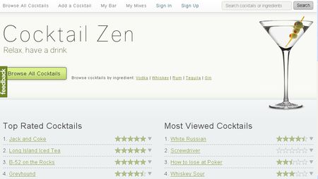 Cocktail Zen, Aprende a preparar Cocktails con este recetario online