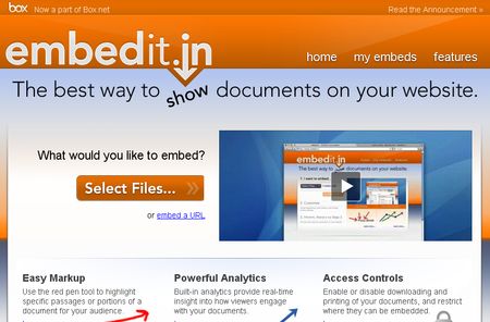 Embedit, Embebe todo tipo de archivos en tu web