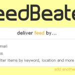FeedBeater, Sigue cualquier web por RSS (aunque no tenga) o email