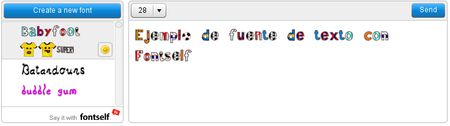 Fontself, Utiliza bonitas fuentes de texto en Facebook