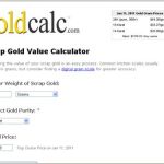 GoldCalc, Calcula el valor de tus piezas de oro