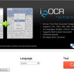 i2OCR, Conversor online de texto en imagenes a texto editable