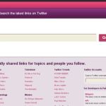 Linkalope, Potente buscador de enlaces compartidos en Twitter