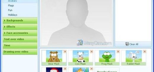 ManyCam, Aplica divertidos efectos a las imagenes de tu Webcam