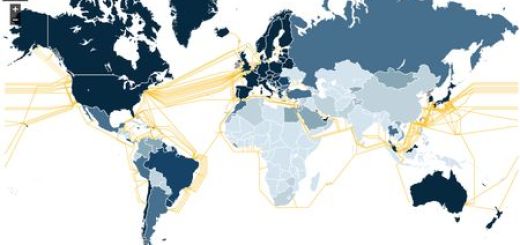 Network Maps, La evolucion del uso de internet en un mapa mundial