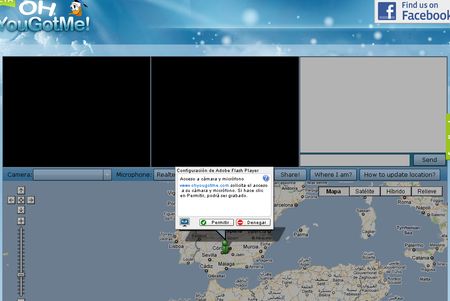 OhYouGotMe, Aplicacion web para realizar videoconferencia con gente cercana a ti
