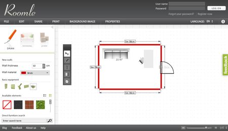 Roomle, Aplicacion online y gratuita para diseño de interiores