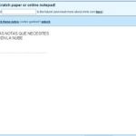 Shrib, Un bloc de notas online