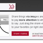 Viaima, Comparte rapidamente contenidos en Facebook con este bookmarklet