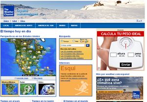 Cinco sitios para conocer la prediccion del tiempo en España y el Mundo