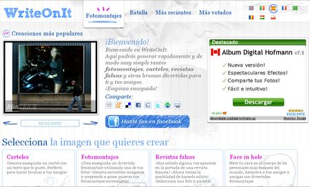 Haz tus imagenes divertidas retocandolas en WriteOnIt