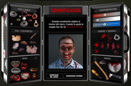 Zombificador: Conviertete en un Zombie (o al menos tu foto) con esta aplicacion online