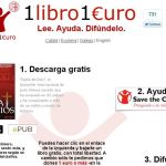 1Libro = 1Euro, Iniciativa solidaria que ofrece un bestseller por un euro