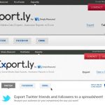 Export.ly, Realiza copias de seguridad de Twitter, Facebook y Gmail