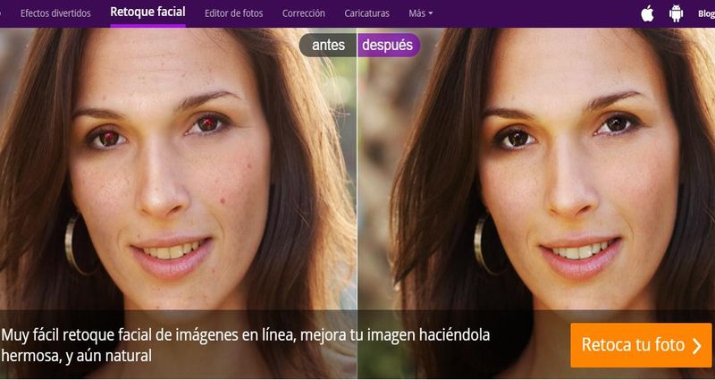 Makeup: utilidad web para corregir imperfecciones sin Photoshop