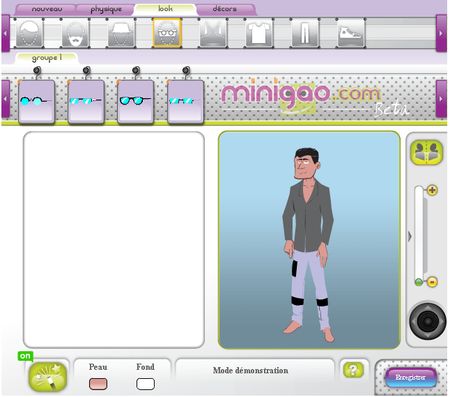 Minigao, Herramienta web para crear tus propios avatares