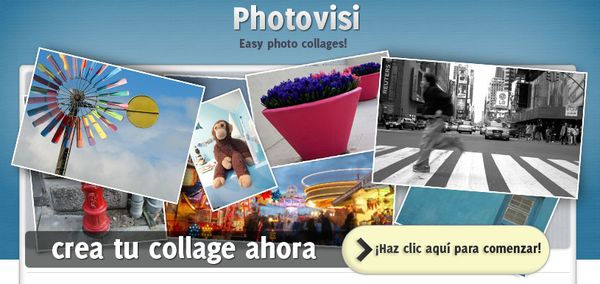 Photovisi, 60 plantillas para crear collages con tus fotos