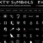 Sixty Symbols, Conoce la historia de 60 símbolos científicos