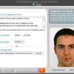 Anaface, Aplicación web para medir la belleza de un rostro