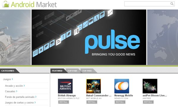 Accede al Android Market desde tu ordenador