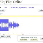 Cut Mp3 Online, Corta y divide tus archivos mp3 con esta herramienta web