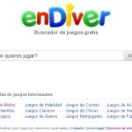 enDiver, Buscador de juegos online en español
