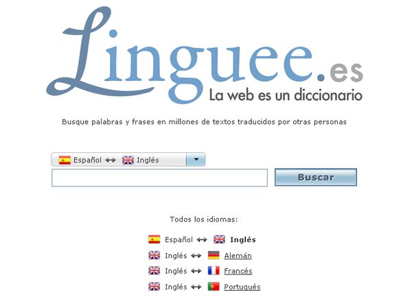Linguee, El Diccionario inteligente de español/inglés