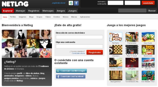 Netlog, La red social para los más jovenes