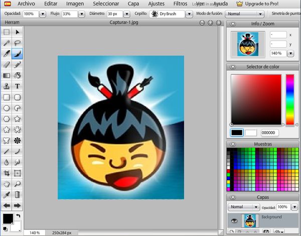 Sumo Paint, Editor de imagenes profesional online y gratis