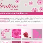 Valentine Card Maker, Tarjetas de felicitación personalizables para el día de San Valentín