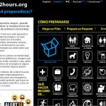 72hours.org, consejos de como prepararse para un desastre natural