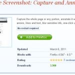 Awesome Screenshot, extensión para realizar capturas de pantalla desde Firefox