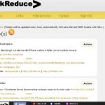 LinkReduce, filtra tu timeline para que sólo muestre tweets con enlaces