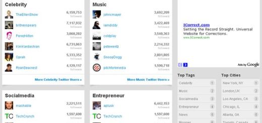 Wefollow, directorio con los usuarios más populares de Twitter