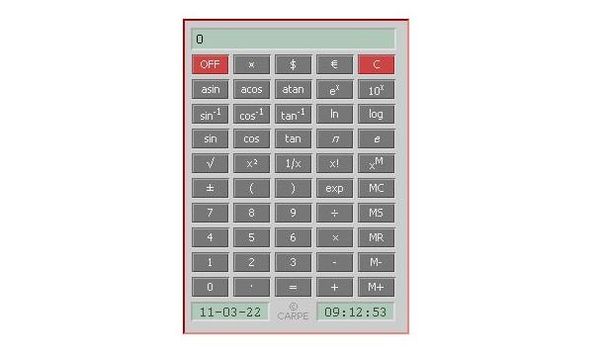 Calculadora científica online gratuita