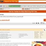 CopyPDF, buscador y visualizador de documentos pdf
