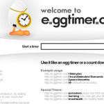 E.gg Timer, temporizador de cuenta atrás online