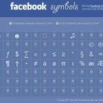Facebook Symbols, colección de símbolos que puedes usar en Facebook