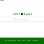 InstaLyrics, buscador de letras de canciones con extras