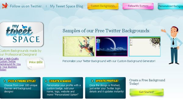 My Tweet Space, recursos para personalizar Twitter