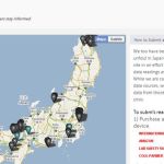 RDTN, otro mapa para medir la radiactividad en Japón