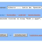 Text-to-Speech, una web que convierte tus textos a voz