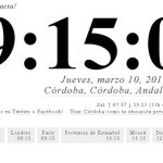 Time.is, reloj atómico para conocer la hora local con exactitud