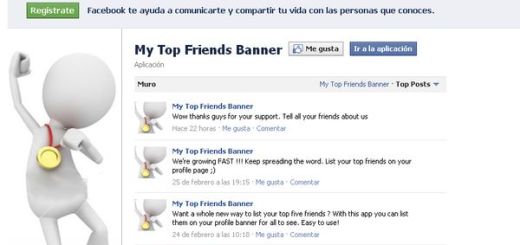MyTopFriendBanner, Tus cinco mejores amigos en tu perfil de Facebook