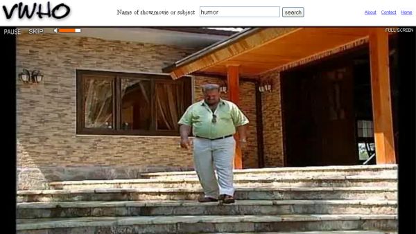 Vwho, ver vídeos como si fuese una televisión