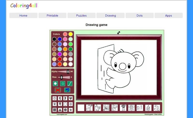 Coloring4all: dibujos para colorear y juegos para los pequeños